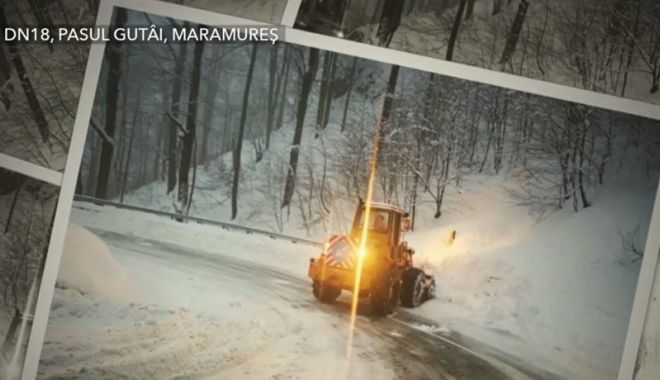 Trei TIR-uri blocate în Pasul Gutâi, din cauza unei avalanşe - tir-1644254703.jpg