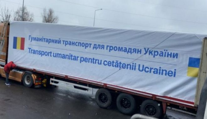 Rușii au furat un camion cu ajutoare venite din România
