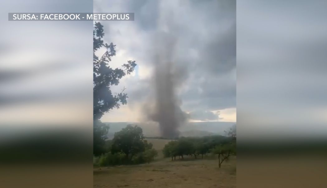 Furtuni și tornadă la Tulcea! Natura s-a dezlănțuit sub averizare meteo - tornada-t-1746707995.png