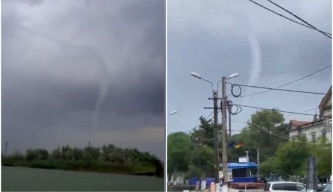 Tornadă la Sulina. Imagini rare surprinse de turişti în Deltă - tornadasulinaimaginituristidelta-1659368051.jpg