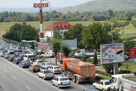 DN1, blocat între Câmpina și Ploiești, din cauza unor controale în trafic - trafic-1335440653.jpg