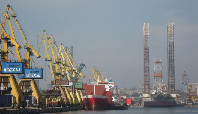 46 de nave se află în operare, în porturile maritime