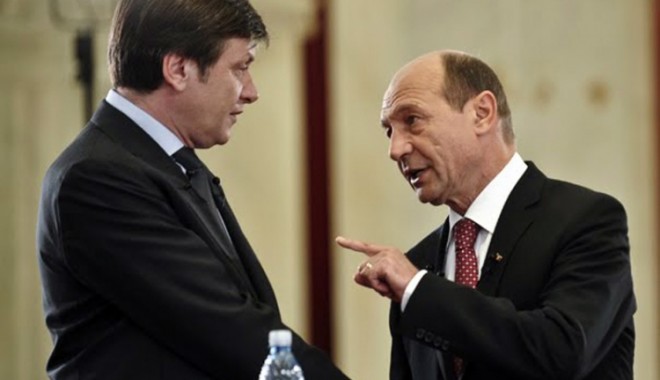 Băsescu i-a mulțumit lui Antonescu pentru că îl reprezintă la ceremonia de aderare a Croației - traianbsescucrinantonescu-1372434225.jpg