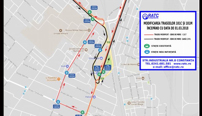 Autobuze și pentru locuitorii cartierului Poarta 6. Ce propune RATC - traseuratc-1519149563.jpg