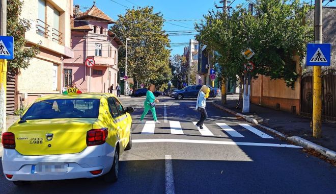 Lucrare finalizată! Constanţa are încă o trecere de pietoni - treceredepietonistradanicolaeior-1664360576.jpeg