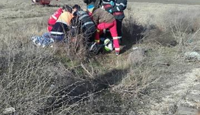 PERSOANĂ CĂLCATĂ DE TREN, LA NĂVODARI. A RĂMAS FĂRĂ PICIOR! ELICOPTERUL SMURD, LA LOCUL FAPTEI - tren-1514458967.jpg