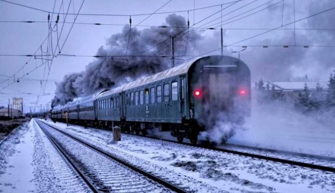 Circulaţia mai multor trenuri de călători, afectată de temperaturile scăzute - tren-1611046071.jpg