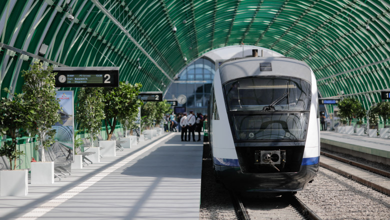 Schimbări la trenurile care fac legătura dintre Gara de Nord și Aeroportul Otopeni