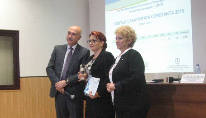 Trofeul Creativității 2015 a fost câștigat de firma Triton SRL, din Constanța - trofeul-1444316698.jpg
