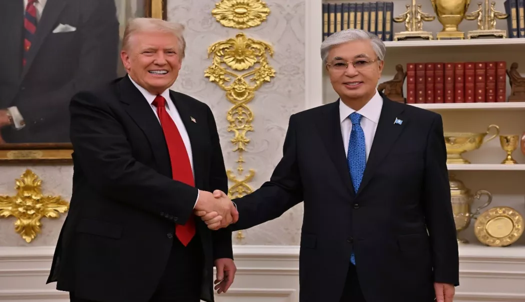Fiabilitatea este noua putere - Președintele Republicii Kazahstan, Kassym-Jomart Tokayev - trump--tokayev-1771856884.webp