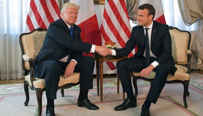 Emmanuel Macron: Donald Trump s-ar putea răzgândi în privința acordului climatic de la Paris - trump-1500191546.jpg