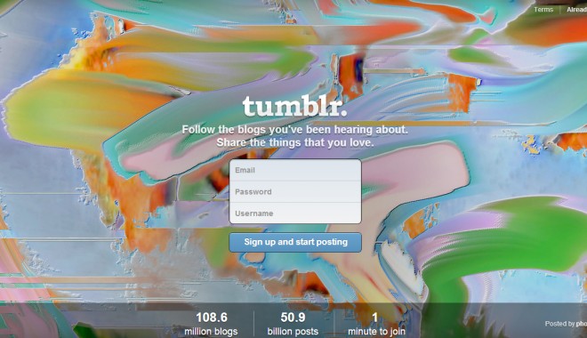 Yahoo preia serviciul de blogging Tumblr pentru 1,1 miliarde de dolari - tumblr-1369059705.jpg