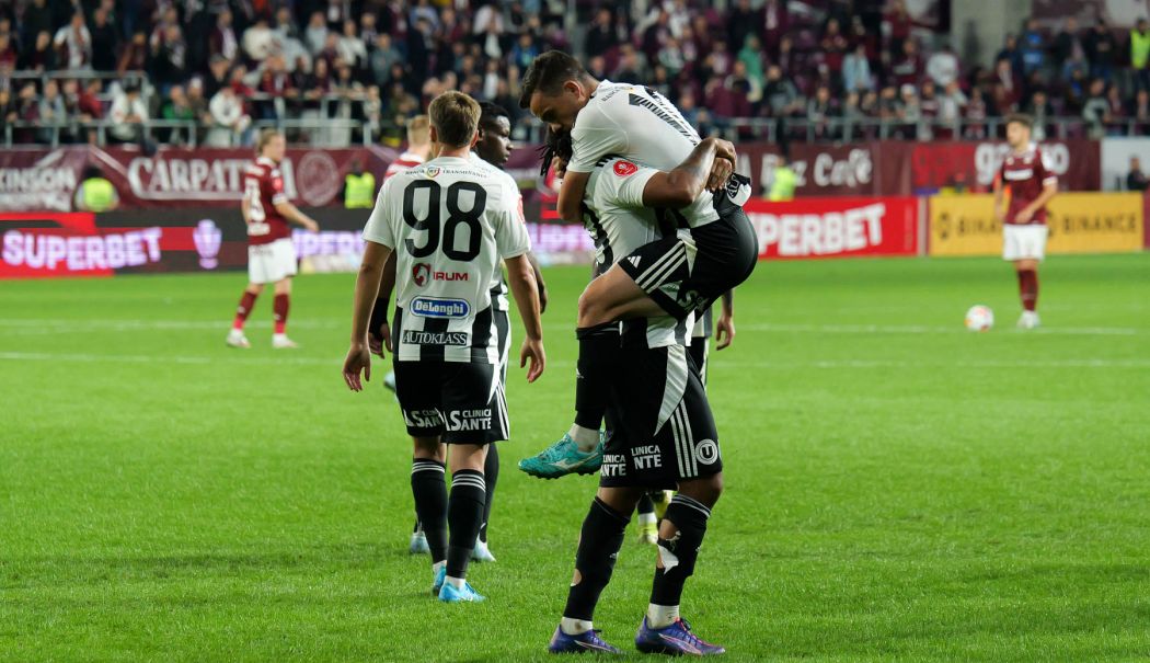 Liderul Universitatea Cluj a câştigat în Giuleşti, 2-0, cu Rapid - u-cluj-victorie-1726590604.jpg
