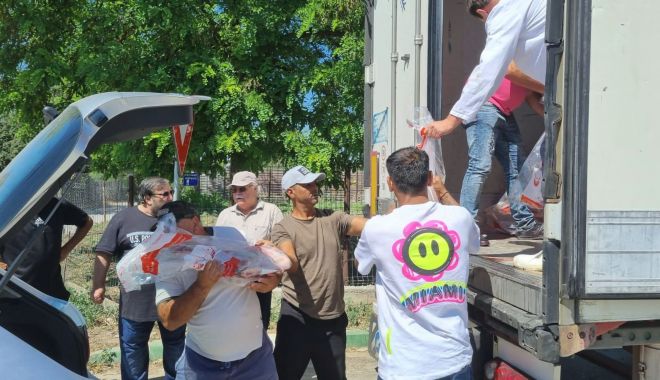 Peste 4.000 de pachete cu carne au fost împărțite de UDTR etnicilor turci