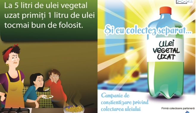 Un litru de ulei bun pentru cinci litri de ulei uzat - uleivegetaluzat-1487870751.jpg
