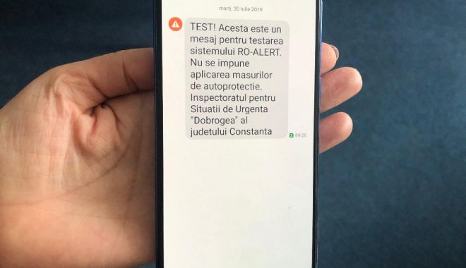 Ultimele teste la RO-ALERT. Nu sunați la 112 pentru eventuale deficiențe ale sistemului de alertare a populației! - ultimeleteste-1564517804.jpg