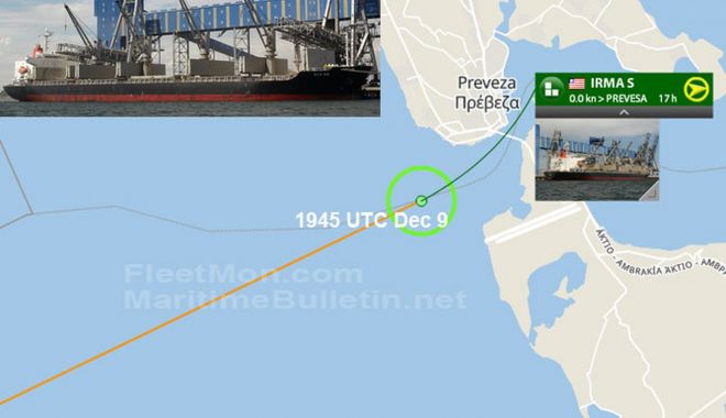 Un bulk carrier a eșuat în rada unui port grecesc - unbulkcarrieraesuatinradaunuipor-1607683098.jpg