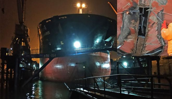 Un bulk carrier s-a avariat grav la ieșirea din portul Chornomorsk - unbulkcarriersaavariatgravlaiesi-1547382610.jpg