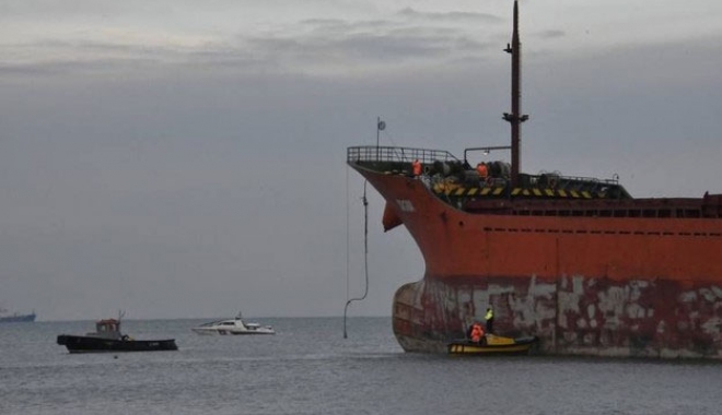 Un cargou a eșuat pe plaja Livorno - uncargouaesuatpeplajalivorno-1484572645.jpg