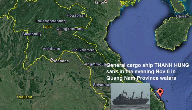 Un cargou s-a scufundat în apropierea Vietnamului. Cinci marinari au dispărut - uncargousascufundatinapropiereav-1604827036.jpg