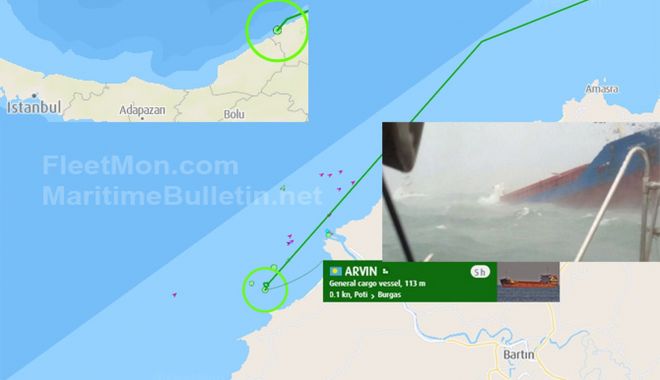 Un cargou se scufundă în rada portului Bartin, de la Marea Neagră. Doi marinari au murit - uncargousescufundainradaportului-1610887788.jpg