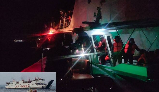 Un ferry-boat cu 160 de pasageri a eșuat - unferryboatcu160depasageriaesuat-1656246477.jpg