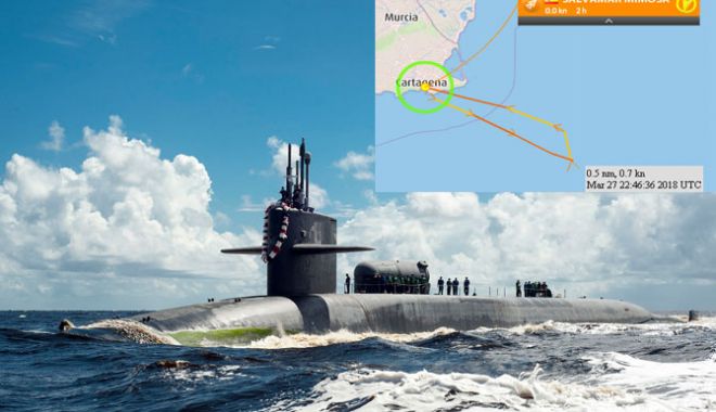 Un marinar și-a pierdut o mână pe submarinul nuclear 