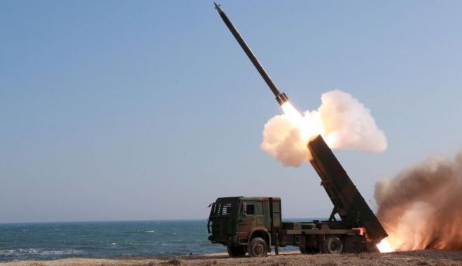 Un nou test cu rachete al Phenianului, criticat de premierul Japoniei - unnou-1570046422.jpg