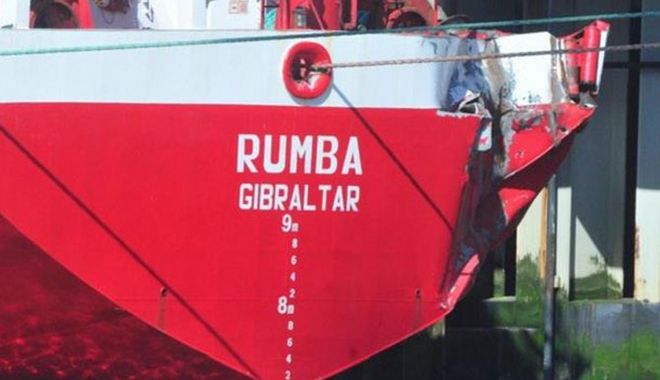Un portcontainer norvegian s-a avariat la acostarea în Bremerhaven - unportcontainernorvegiansaavaria-1555330435.jpg