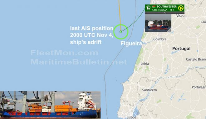 Un portcontainer s-a scufundat. Echipajul a fost salvat - unportcontainersascufundatechipa-1604652392.jpg