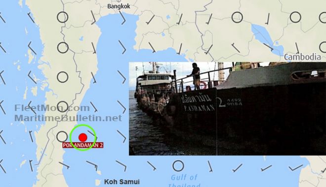 Un tanc petrolier s-a scufundat, provocând o poluare în Golful Siam - untancpetroliersascufundat-1643110691.jpg