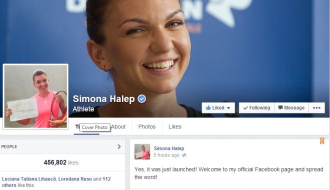 Un LIKE pentru Simona Halep. Tenismena are acum pagină de Facebook - untitled-1407420473.jpg