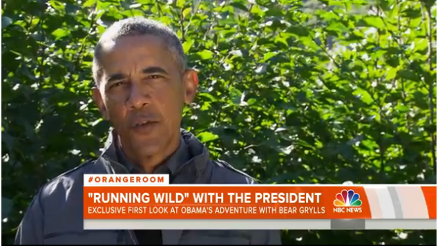 Barack Obama a luat masa alături de Bear Grylls. Meniul, unul 