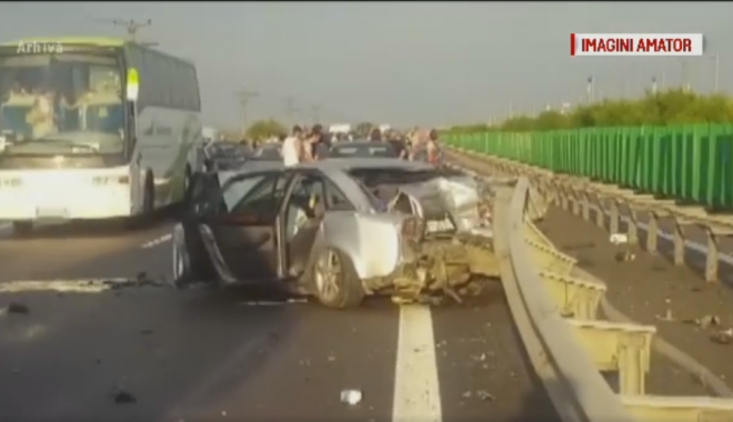 VIDEO. TRAGEDIE RUTIERĂ PE AUTOSTRADA BUCUREȘTI-CONSTANȚA. O PERSOANĂ A MURIT, ALTELE SUNT GRAV RĂNITE - untitled-1467717836.jpg