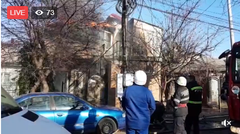 Explozie de butelie urmată de incendiu, la Eforie. Persoană blocată în casă - untitled-1516869464.jpg