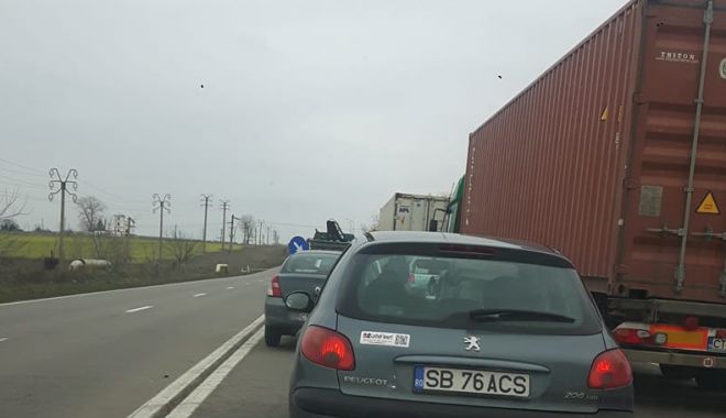 Accident pe DN3, între Constanța și Valu lui Traian. Circulație îngreunată! - untitled-1519135319.jpg