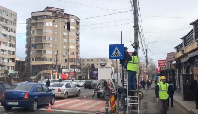 VIDEO. Trecerea de pietoni de pe strada Soveja, în dreptul Pieței Tomis 3, semaforizată - untitled-1548143347.jpg
