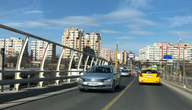 Cum se circulă, la această oră, pe Podul de la Butelii, în plin proces de reabilitare - untitled-1552305138.jpg