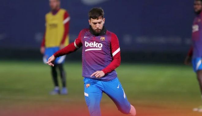 Fotbal / Infectat cu virusul Covid-19, Jordi Alba, de la FC Barcelona, a intrat în izolare - untitled-1640699812.jpg