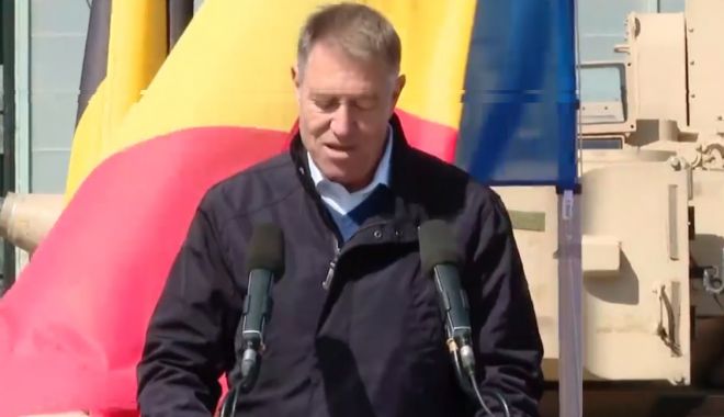VIDEO. Iohannis la Constanţa: "Vom continua eforturile pentru a asigura răspunsul NATO la orice ameninţare posibilă"