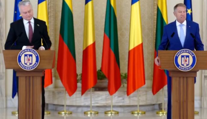 VIDEO. Iohannis: Negocierile dintre Ucraina şi Rusia ar trebui să aibă ca rezultat restabilirea integrităţii teritoriale a Ucrainei