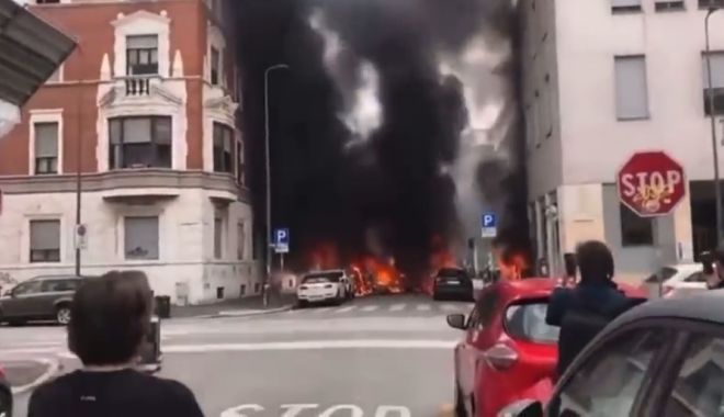 Explozie la Milano! Panică printre oameni! O zonă din centrul orașului a fost evacuată