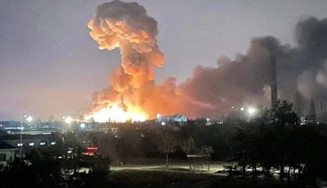 EXPLOZIE ÎN APROPIEREA ROMÂNIEI! Forţele ruse au atacat din nou Odesa