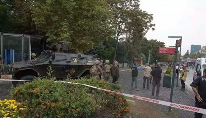 Atac terorist! Explozie puternică la Ankara, în apropierea Parlamentului