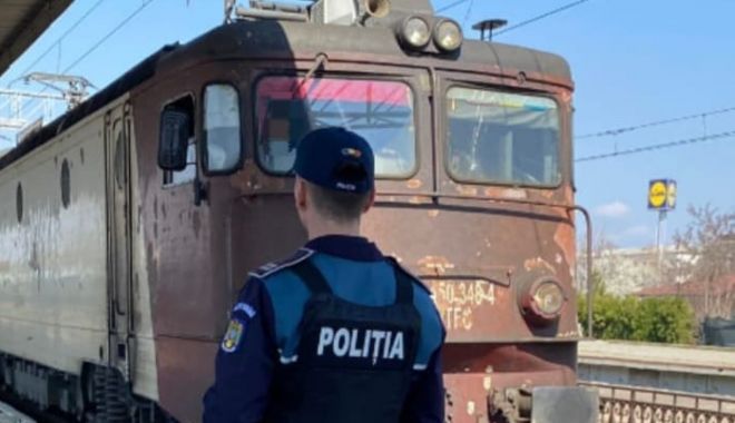 Vă simţiţi în siguranţă în trenuri? Poliţiştii din Constanţa au plecat în controale!