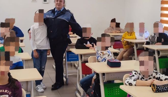 „Şcoala Altfel”, alături de poliţiştii constănţeni