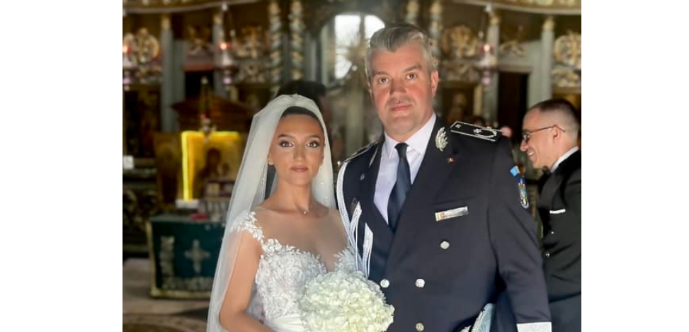 Emoţionantă poveste de viaţă! Fiica pilotului decedat în tragedia de pe Siutghiol, condusă la altar de chestorul Eduard Ionescu