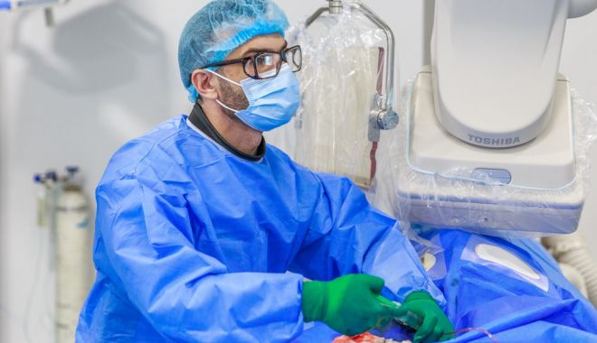 Pacient salvat de la amputarea totală a piciorului, în prima angioplastie periferică efectuată la centrul de cardiologie intervențională ARES din Spitalul Județean Tulcea - untitled2-1661148560.jpg