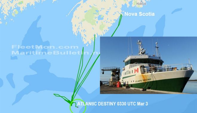 Un trawler-ul canadian în flăcări s-a scufundat - untrawlerulcanadian-1614844602.jpg