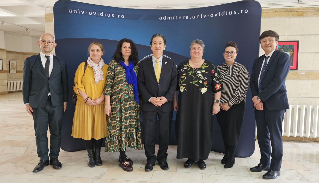 Ambasadorul Japoniei în România, E.S. Takashi Katae, la Universitatea ”Ovidius” - uoc-1714044604.jpeg